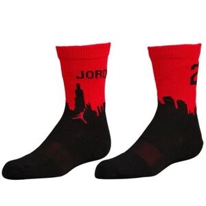 Jordan Skyline Chicago City Skyline High Crew Kids Socks
